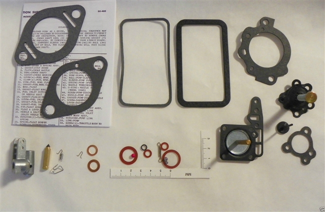 Holley Carburetor Repair & Rebuild Kit For Ford Tractor 2000, 3000, 3600, 4000 - CKPN9590C