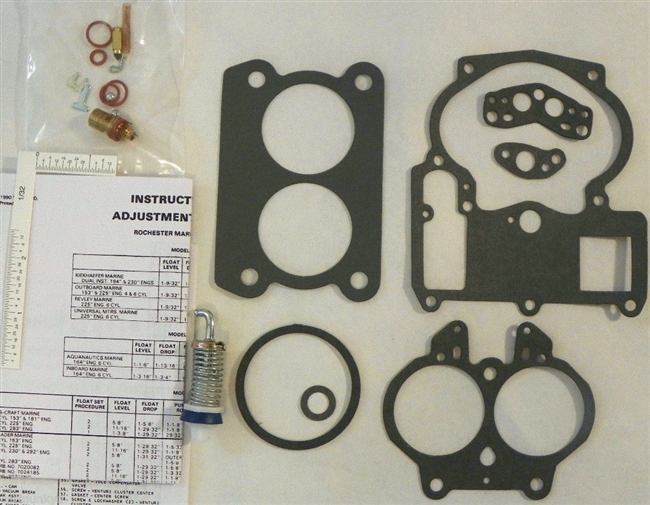 Excellentpartshop Carburetor Repair Rebuild Kit – For Mercury 2-4 Cyl 4-Stroke 25-60 HP Outboards